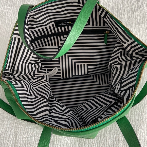 Kate Spade Saturday green leather freeform satchel - Picture 4 of 4